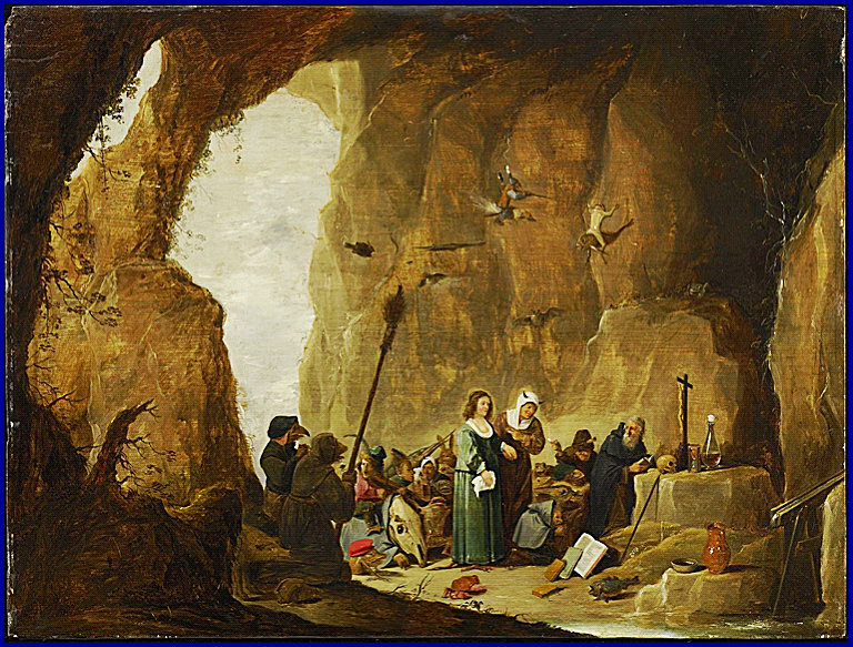 The Temptation of Saint Anthony by David Teniers the younger