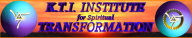K.T.I. Institute for Spiritual Transformation Site