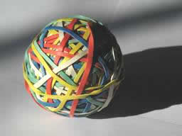 Ball of rubber-bands