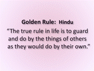 Golden Rule Hiddu